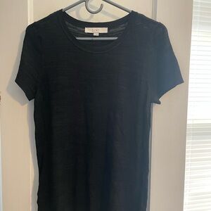 Chic Thin Black Sweater by LOFT